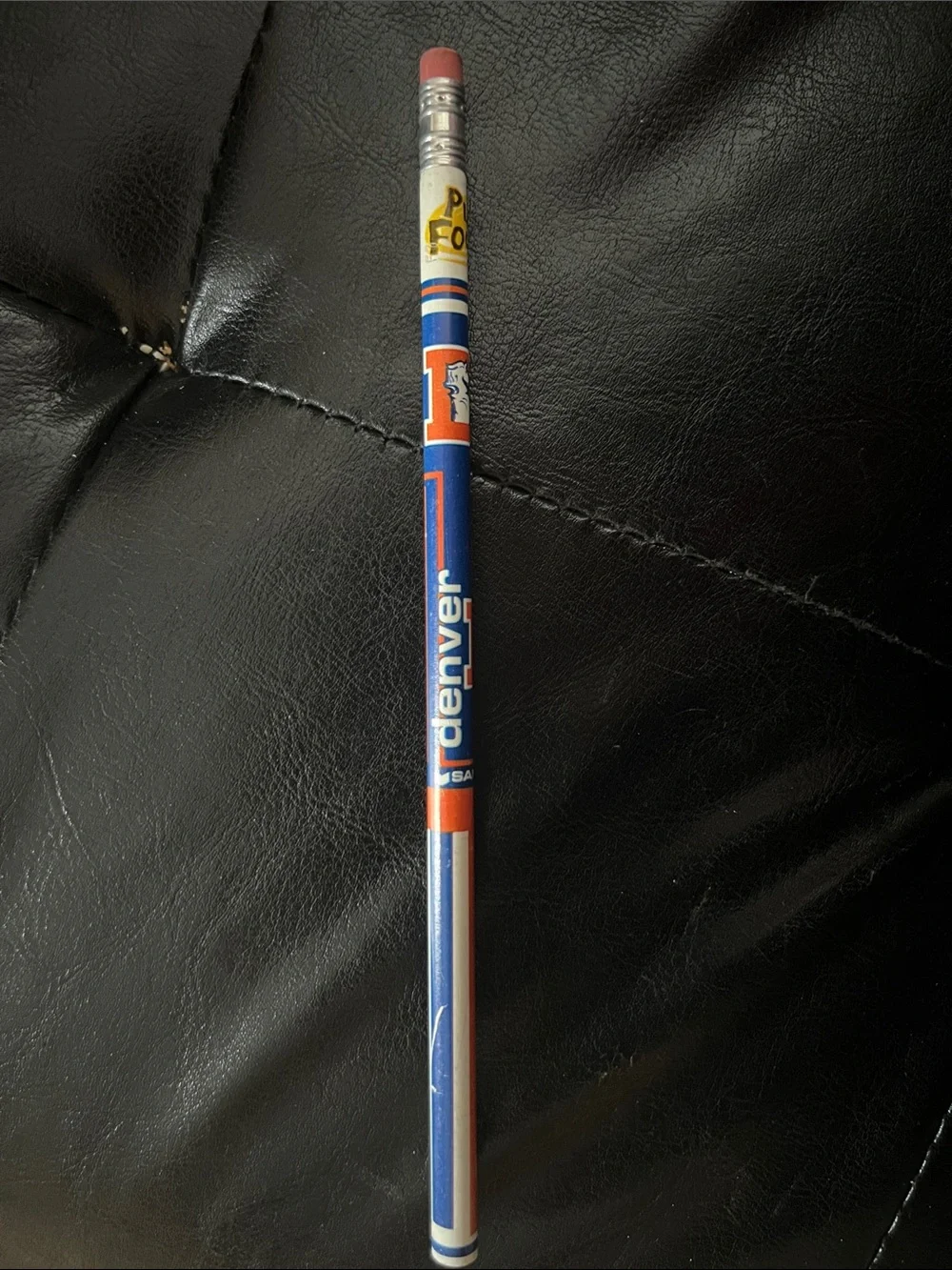 Vintage Denver Broncos Pencil